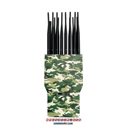 SHADOW 16 BANDS 16W ALL-IN-ONE 4G 5G 5GHZ GPS RC UHF WIFI JAMMER UP TO 30M